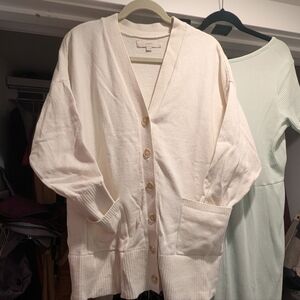 LOFT Off-White Knit Sweater